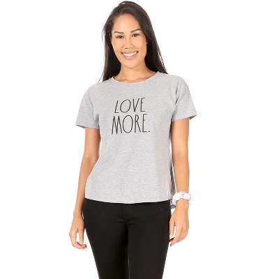 RAE DUNN - Women's Short Sleeve Shirttail Hem T-Shirt