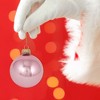 Christmas By Krebs - 67mm / 2.625" Designer Glass Baubles [8 Pieces] - 4 of 4