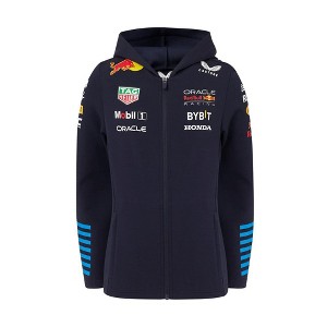 Red Bull Racing F1 Kid's 2024 Team Full Zip Hoodie - 1 of 4