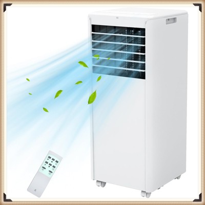 8,000 BTU Portable Air Conditioner, Cools Up to 350 Sq.Ft, 4-in-1 AC with Fan, Dehumidifier & Sleep Mode, Remote Control Included