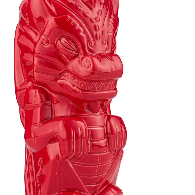 Beeline Creative Geeki Tikis Red Dragon Fantasy Mug | Ceramic Tiki Style Cup | Holds 17 Ounces, 3 of 7