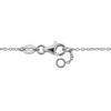 EVERLY JEWELRY | Sterling Silver 4/5 CT TGW Garnet And 8.5 - 9 MM White Freshwater Cultured Pearl Bracelet With Chain, 7 inc+ 0.5 inc - 4 of 4
