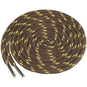 Elerevyo Round Shoe Laces for Boots Hiking Shoes Durable Shoelaces 1 Pair - 1 of 4