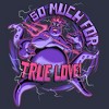 Women's The Little Mermaid Ursula Trident So Much For True Love T-Shirt - 2 of 4