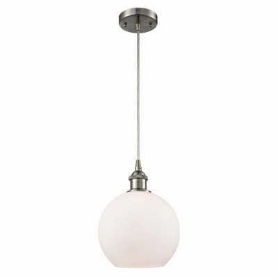 Athens - 1 Light Mini Pendant In Industrial Style-10 Inches Tall and 8 Inches Wide