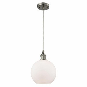 Athens - 1 Light Mini Pendant In Industrial Style-10 Inches Tall and 8 Inches Wide - 1 of 1