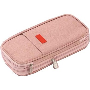 Fmeida Large Storage Pencil Case Pen Bag with Zipper Big Capacity Pouch Organizer for Office Travel Holder Box - 1 of 4
