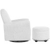 Evolur Vienna Swivel Glider with Ottoman - 2 of 4