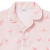 Gerber Toddler Girls' 2-Piece Button Up Pajama Set - 4 of 4