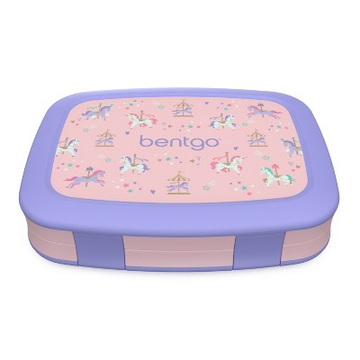 Bentgo Kids' Prints Leak-proof, 5 Compartment Bento-Style Lunch Box