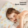 KeaBabies Jumbo Toddler Pillow with Pillowcase, 14X20 Soft Organic Toddler Pillows for Sleeping, Kids Travel Pillow - 4 of 4