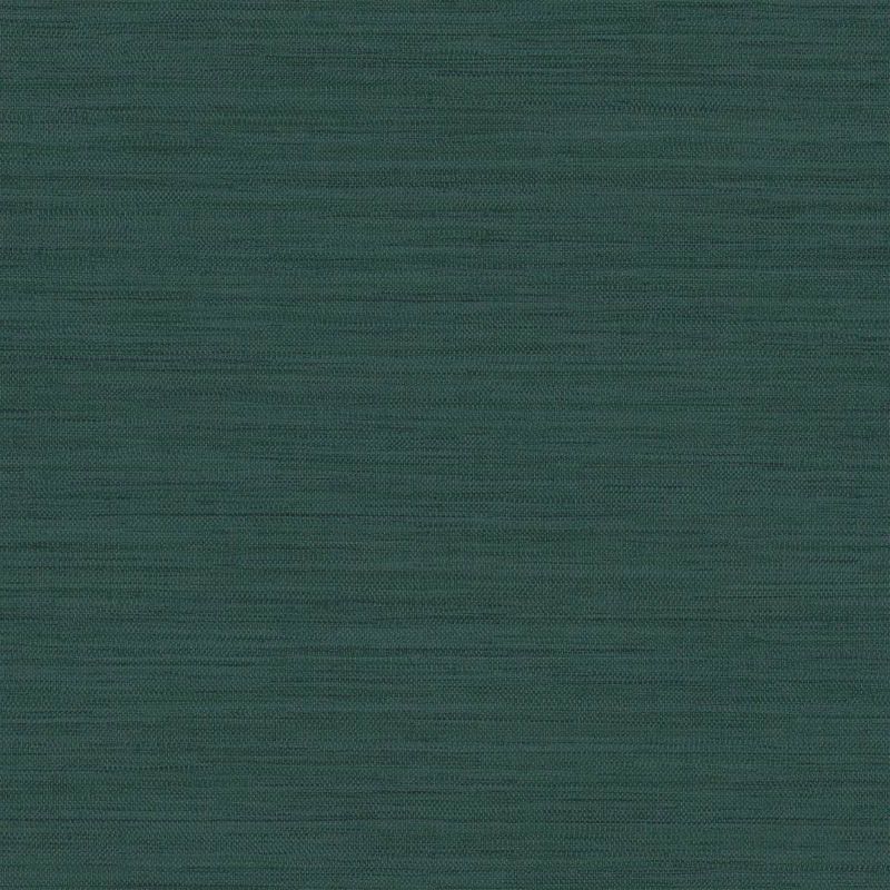 Tempaper 56 sq ft Faux Horizontal Grasscloth Teal Peel and Stick Wallpaper, 1 of 7