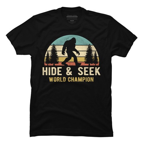 Bigfoot hide and store seek champion shirt