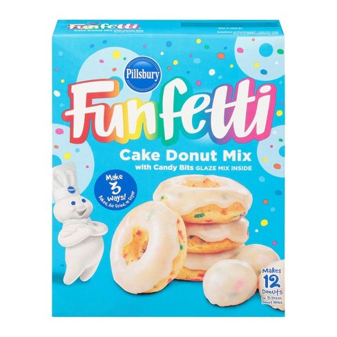 Pillsbury Cake Donut Funfetti Mix - 16.2oz - image 1 of 2