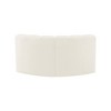 Meridian Furniture,Arc Velvet Modular Sofa - 3 of 4