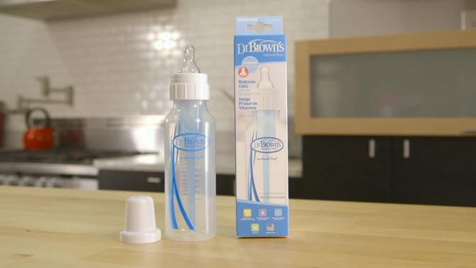 Dr. Brown's Natural Flow&#174; Baby Bottle, 2 of 10, play video