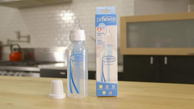 Dr. Brown's Natural Flow&#174; Baby Bottle, 2 of 10, play video