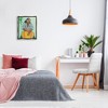 Stupell Industries Stylish Woman Trendy Portrait Black Framed Floater Canvas Wall Art - 2 of 4