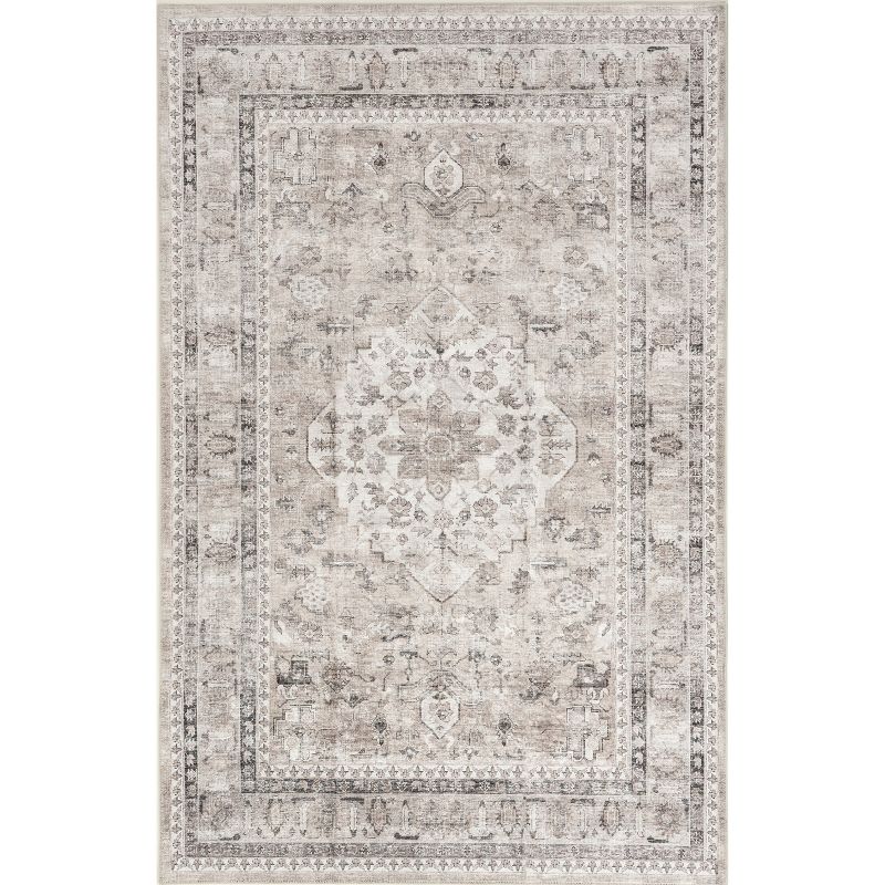 nuLOOM Davi Faded Spill Proof Machine Washable Area Rug, 1 of 15