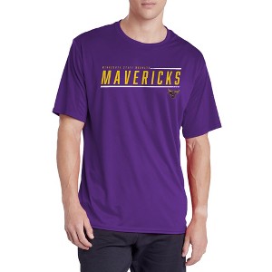 Minnesota State University Mankato Sleek Collegiate Men's Sport Active T-Shirt, Purple, 2X-Large - 1 of 4