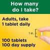 Nature Made Potassium Gluconate 550 mg, Dietary Supplement for Heart Health Support, 100 Tablets, 100 Day Supply - 4 of 4
