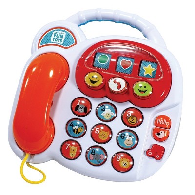 Go back Malignant Reduction Nothing But Fun Toys Fun Time Musical Telephone With Lights & Sounds :  Target