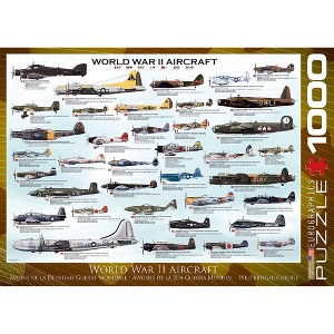 Eurographics: World War II Aircraft - 1000 Piece Puzzle - 1 of 4