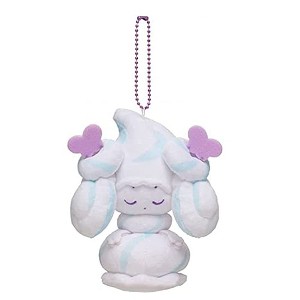 Pokemon Center Alcremie Mawhip A La Mode Salted Purple 6 Inch Keychain Plush - 1 of 4