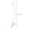 Unique Bargains Pearl Chain Bow Water Cup Pendant 1 Pc - 2 of 4