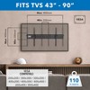 Mount-It! UL Certified Heavy Duty Tilting TV Wall Mount For 43 - 90 in. Flat Screen TVs, Wall Mount TV Bracket Max VESA 800x400, Holds up to 110 Lbs. - 4 of 4