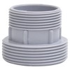 vidaXL Hose Connector Set of 2 Grey Plastic Durable Hose Connector - 3 of 4