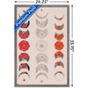 Trends International Floral Phases of the Moon Framed Wall Poster Prints - 3 of 4