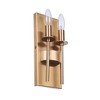 Craftmade Lighting 2 - Light Wall Light in  Satin Brass - 3 of 4