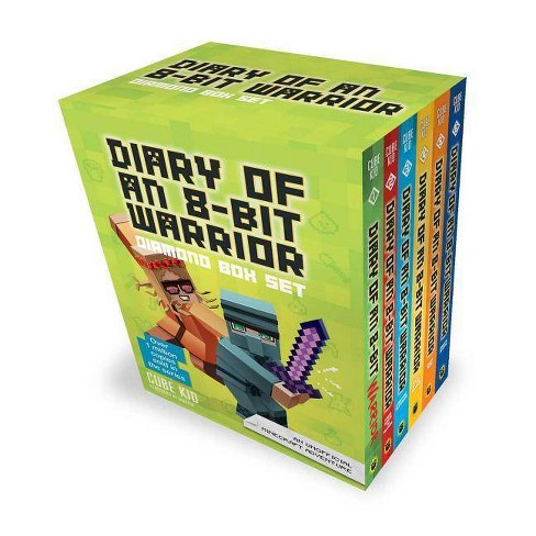 Diary An 8-bit Warrior Diamond Box Set By Cube Kid (paperback) : Target