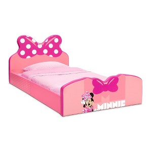 Delta Children Minnie Mouse Upholstered Twin Bed - 1 of 4