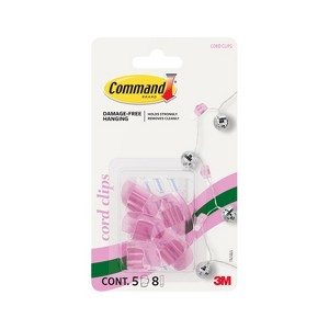 Command Clear Cord Clips - 1 of 4