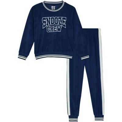 Sleep On It Boys 2-Piece Velour Pajama Set