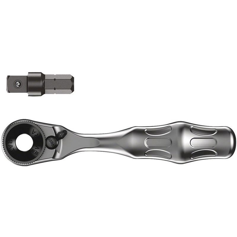 Wera 8001 A Zyklop Mini 1 Ratchet 1/4" Drop-Forged, Full-Steel Design, 1 of 2