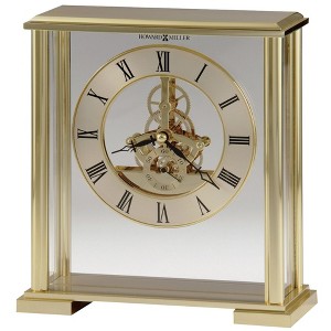 Howard Miller 645622 Fairview Tabletop Clock Polished Brass - 1 of 3