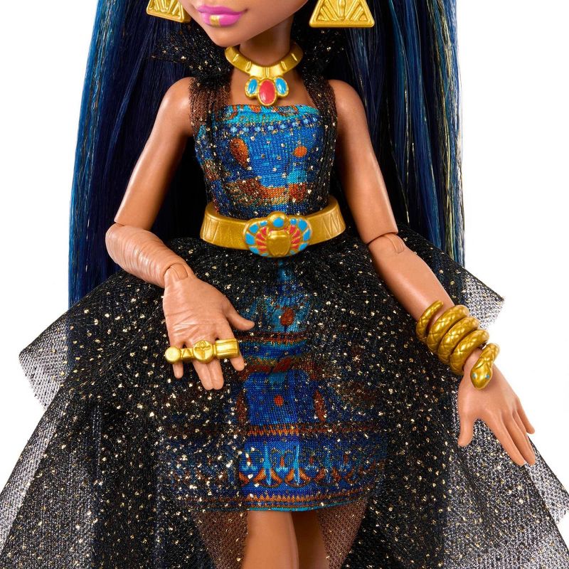 Monster High Cleo De Nile Fashion Doll in Monster Ball Party Dress with Accessories, 3 of 10