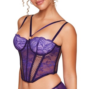 Adore Me Women's Dominika Bustier Corset - 1 of 3