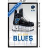 Trends International NHL St. Louis Blues - Drip Skate 21 Framed Wall Poster Prints - 3 of 4