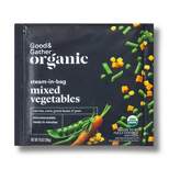 Organic Frozen Steam-In-Bag Mixed Vegetables - 10oz - Good & Gather™