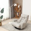 GlasFlength Accent chairs, Stylish and Comfortable Seating for Every Home, Contemporary, Classic Designs, Gray,43.3”*31.1”*34.65" - 2 of 4