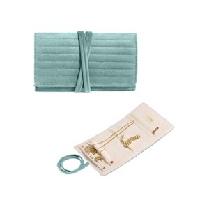 Benevolence LA Jewelry Roll Velvet Travel Organizer - 1 of 4