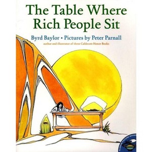 The Table Where Rich People Sit - (Aladdin Picture Books) by  Byrd Baylor (Paperback) - 1 of 1