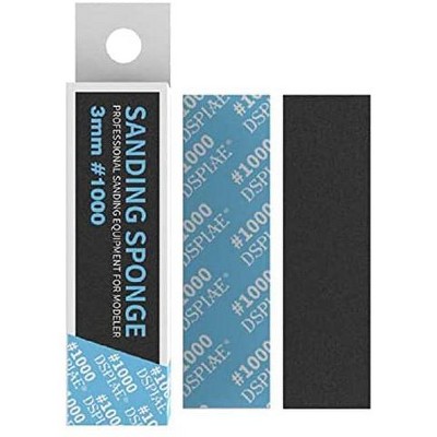 DSPIAE SS3-1000 Hobby Sanding Sponge #1000 Grit 3mm 5pc