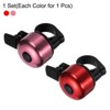 Unique Bargains Aluminum Loud Crisp Clear Sound Mini Bicycle Bells 2 Pcs - 3 of 4