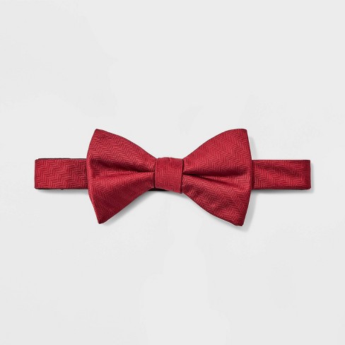 RED Bow Tie - Pre-tied