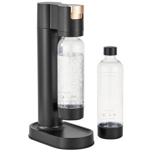 VEVOR Sparkling Water Maker, Soda Maker Machine for Home Carbonating, Seltzer Water Starter Kit with 2 BPA-free 1L PET Bottles - 1 of 4